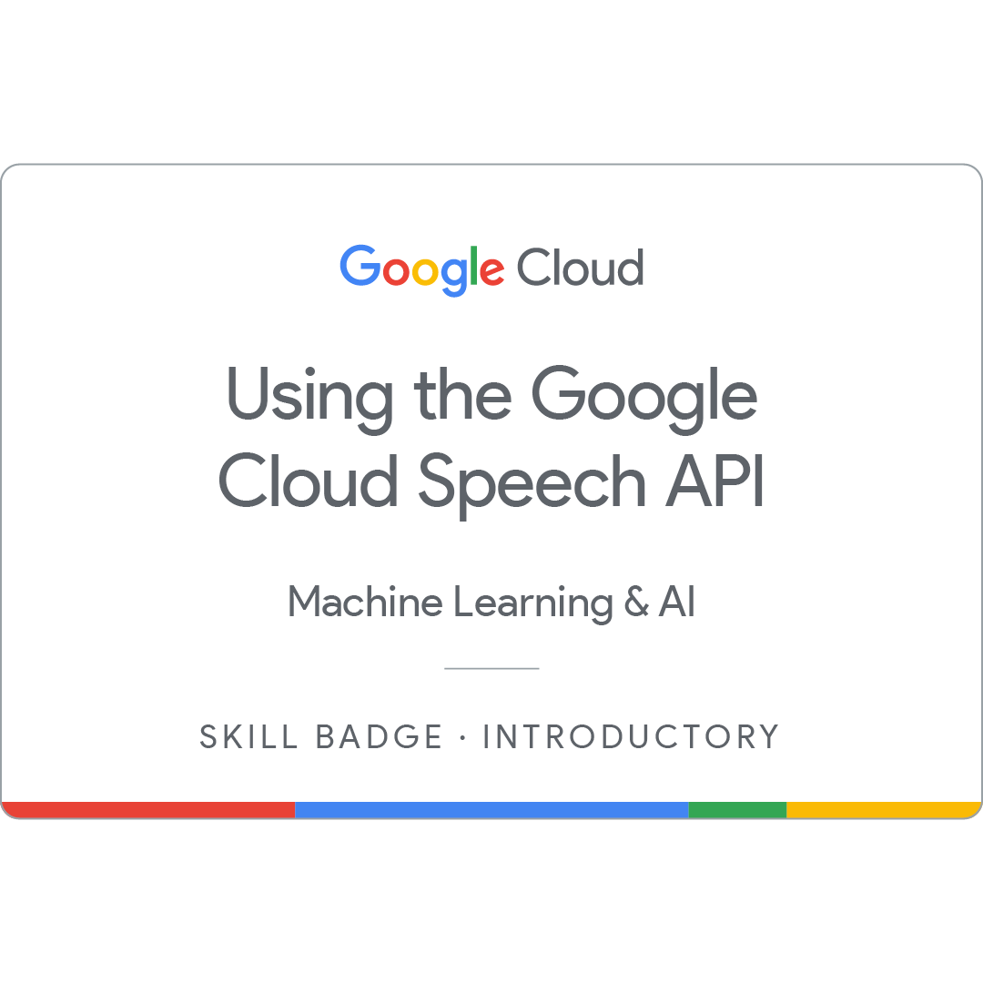 Using the Google Cloud Speech API